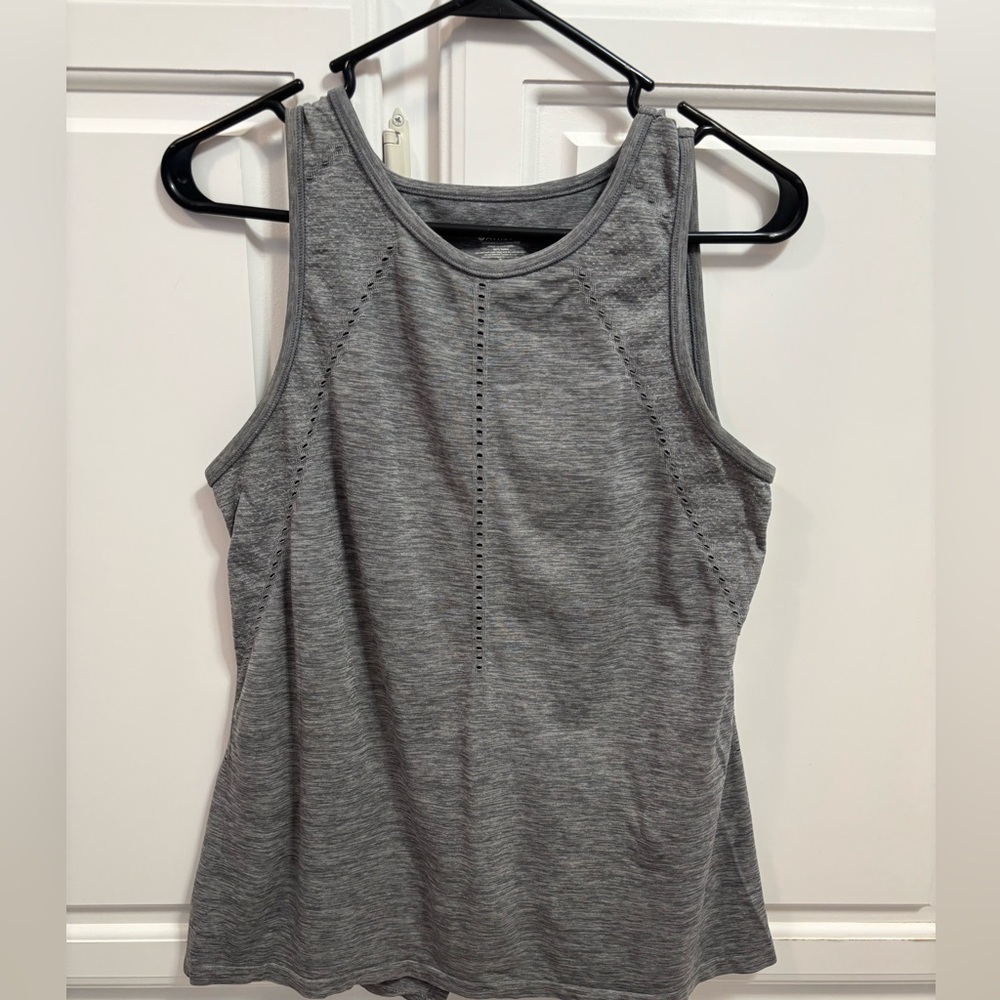 Athleta Foothill Heather Gray Athletic Sports Tank Top Women’s Size Small